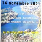 Read more about the article Trail des Roches, Poncin, 14/11/2021